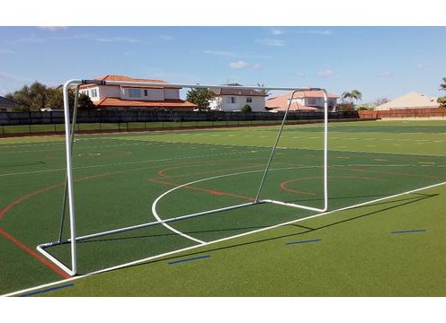 gallery image of Freestanding Junior Soccer Goal: 3 x 2 m