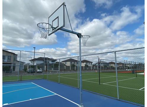 product image for Regulation Height Combination Basketball and Netball System