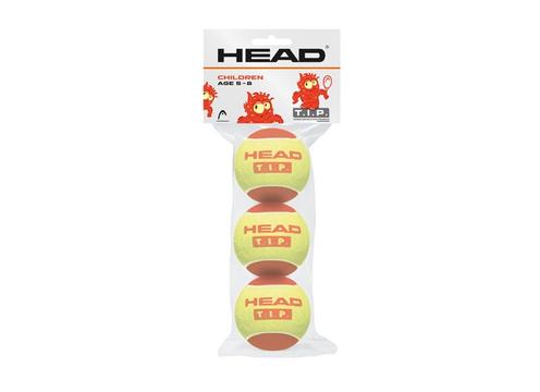 product image for HEAD T.I.P.1 Pressureless Ball (Red): 3 Ball Pack