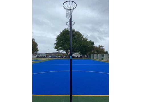 product image for Outdoor Fixed Height Netball Goal with Hoop 50NB