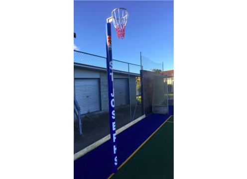gallery image of Outdoor Fixed Height Netball Goal with Hoop 50NB