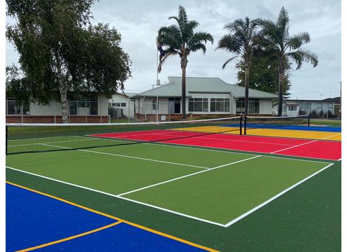 gallery image of In Ground Pickleball System