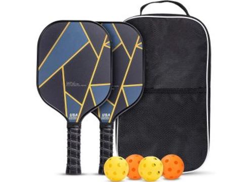 product image for Lightning Pickleball Set 2 x Paddles and 4 x Balls