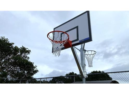 product image for Reversible Basketball and Netball System: Adjustable Height